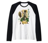 Avatar Aang: The Last Airbender Toph Channel Earth Power Camiseta Manga Raglan