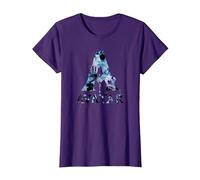 Avatar Banshee A Logo with Jake Sully and Na’Vi Neytiri Camiseta, Mujer, Morado, 3XL