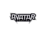 Avatar Country Silver Metalband Parche Patch Bordado con Logotipo para Planchar de Hierro en Apliques
