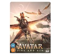 Avatar: Fire and Ash 3D + Blu-ray + Blu-ray Bonus disc SteelBook [Region Free] [Blu-ray]