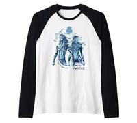 Avatar: Fire and Ash Jake Sully and Neytiri Stand Together Camiseta Manga Raglan