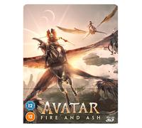 Avatar: Fire and Ash 4K Ultra HD + Blu-ray + Blu-ray Bonus disc SteelBook [Region Free] [Blu-ray]