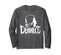 Avatar: Fire and Ash Miles Quaritch Deathless Manga Larga, Unisex para Adultos, Jaspeado Oscuro, M