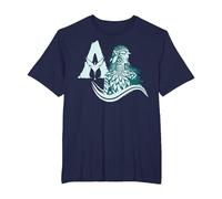 Avatar: Fire and Ash Neytiri Avatar Distressed Logo Camiseta, Hombre Tallas Grandes, Azul Marino, 4X Alto