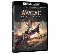 Avatar: Fuego y Ceniza (Avatar: Fire and Ash) (4K UHD + Blu-ray + Blu-ray Extras)