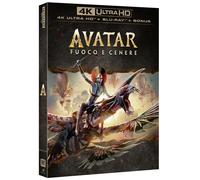 Avatar: Fuoco E Cenere (4K Ultra Hd + 2 Blu-Ray Hd) (Importación USA) UHD NUEVO
