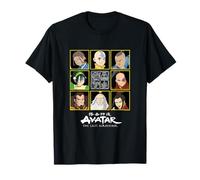 Avatar Gang Aang Toph Katara Sokka Zuko Azula Ozai Roku Camiseta