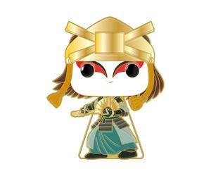 Avatar: la leyenda de aang loungefly pop! pin chapa esmaltada suki 10 cm
