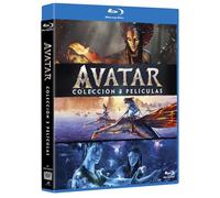 Avatar Pack 3 Peliculas (Blu-ray): Avatar (2009) + Avatar: El Sentido del Agua (Avatar: The Way of Water) (2022) + Avatar: Fuego y Ceniza (Avatar: Fire and Ash) (2025)