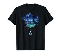 Avatar Pandora At Night Movie Poster Camiseta