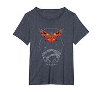 Avatar Pandora Great Leonopteryx Last Shadow Camiseta, Mujer Tallas Grandes, Azul Jaspeado, 1XL Grande