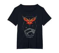 Avatar Pandora Great Leonopteryx Last Shadow Camiseta, Mujer Tallas Grandes, Negro, 1XL Grande