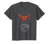 Avatar Pandora Great Leonopteryx Last Shadow Camiseta, Niños, Jaspeado Oscuro, 4 años