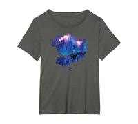 Avatar Pandora Jellyfish Forest Poster Camiseta, Mujer Tallas Grandes, Asfalto, 2XL Grande