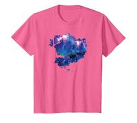 Avatar Pandora Jellyfish Forest Poster Camiseta, Niños, Rosa Jaspeado, 4 años