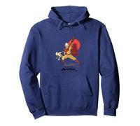 Avatar: The Last Airbender Aang And Momo Moonlight Pose Sudadera con Capucha