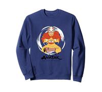 Avatar: The Last Airbender Aang Avatar State Circle Burst Sudadera