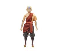 Avatar: The Last Airbender Aang (Libro Tres) - Figura a Escala de 6.5 Pulgadas con Placa Frontal Alternativa, Manos Intercambiables, bastón y Efecto de flexión de Aire