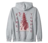 Avatar The Last Airbender Fire Temple Sudadera con Capucha
