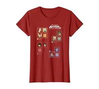 Avatar: The Last Airbender Four Nations Periodic Table Camiseta, Mujer, Arándano, L