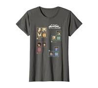 Avatar: The Last Airbender Four Nations Periodic Table Camiseta, Mujer, Asfalto, XL