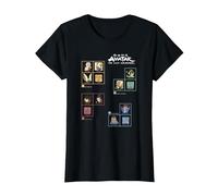 Avatar: The Last Airbender Four Nations Periodic Table Camiseta, Mujer, Negro, L