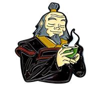 Avatar: The Last Airbender - Hora del té con Iroh - Pin coleccionable de 1.75 pulgadas, S, Esmalte, No es una piedra preciosa