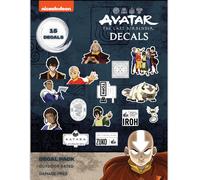 Avatar The Last Airbender - Juego de 15 pegatinas de vinilo anime para ventana de coche, portátil, botella de agua, camión, parachoques, accesori