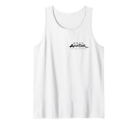 Avatar: The Last Airbender Left Chest Kanji Logo In Black Camiseta sin Mangas