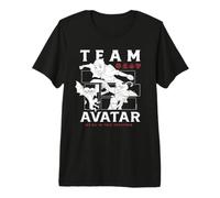 Avatar The Last Airbender Mono Team Avatar Camiseta Premium
