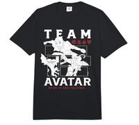 Avatar The Last Airbender Mono Team Avatar Comfort Colors Adult Heavyweight T-Shirt
