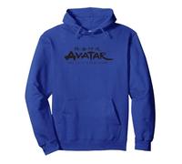 Avatar: The Last Airbender Official Logo In Black Sudadera con Capucha, Unisex para Adultos, Azul Real, M