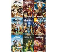 Avatar, The Last Airbender Series 9 book sets (The Promise Part 1,2,3;The Search Part 1,2,3; The Rift, Part 1,2,3)