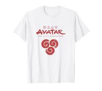 Avatar: The Last Airbender Symbols and Logo In Red Camiseta