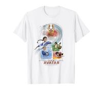 Avatar: The Last Airbender Team Avatar Elemental Arch Camiseta