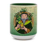 AVATAR: The Last Airbender Uncle Iroh - Taza de té de cerámica estilo asiático | Taza tradicional inspirada en Japón sin asa, capacidad para 9 onzas