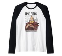 Avatar The Last Airbender Uncle Iroh Tea Camiseta Manga Raglan