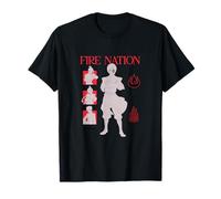 Avatar The Last Airbender Zuko Azula Mai Ty Lee Portrait Camiseta