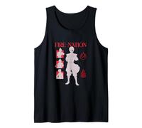 Avatar The Last Airbender Zuko Azula Mai Ty Lee Portrait Camiseta sin Mangas