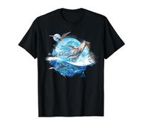 Avatar: The Way of Water Creatures of Sea and Sky Camiseta, Hombre, Negro, S