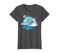 Avatar: The Way of Water Creatures of Sea and Sky Camiseta, Mujer, Jaspeado Oscuro, S