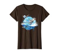 Avatar: The Way of Water Creatures of Sea and Sky Camiseta, Mujer, Marrón, S