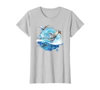 Avatar: The Way of Water Creatures of Sea and Sky Camiseta, Mujer, Plata, L