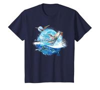 Avatar: The Way of Water Creatures of Sea and Sky Camiseta, Niños, Azul Marino, 3 años
