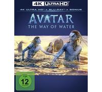 Avatar - The Way of Water - Steelbook (4K Ultra HD) (+ Blu-ray) (+ Bonus-Blu-ray) [Blu-ray]