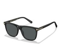 AVAWAY Retro Gafas de Sol para Hombre Polarizadas Cómodo Resistente Acetato Marco Cuadrado UV400 Proteccion