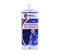 AVCAR Adhesivo BICOMPONENTE para PLASTICOS 50ML + 6 CANULAS MEZCLADORAS