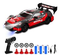 AVCXEC Macchina Telecomandata de Drift,RC Drift Car 1:24, 2,4 GHz 4WD Auto Telecomandata Bambino Mini Auto da Drift Telecomandata con Luce LED Coche Teledirigido Drift per Ragazzo Ragazza Bambini