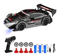 AVCXEC Macchina Telecomandata de Drift,RC Drift Car 1:24, 2,4 GHz 4WD Auto Telecomandata Bambino Mini Auto da Drift Telecomandata con Luce LED Coche Teledirigido Drift per Ragazzo Ragazza Bambini