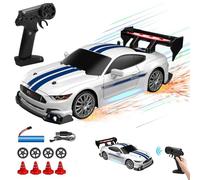 AVCXEC Macchina Telecomandata de Drift,RC Drift Car 1:24, 2,4 GHz 4WD Auto Telecomandata Bambino Mini Auto da Drift Telecomandata con Luce LED Coche Teledirigido Drift per Ragazzo Ragazza Bambini